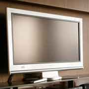 A Large LCD Television Set